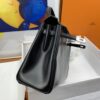 Hermes Kelly 25 Black Bag For Women, Women's Handbags, Shoulder Bags 10in/25cm - Image 4