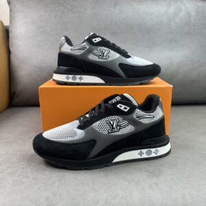 Louis Vuitton Run Away Sneaker Black For Men LV 1A9J17