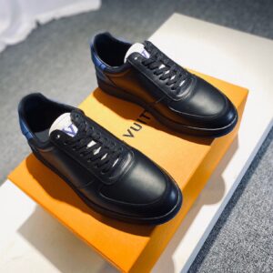 Louis Vuitton Rivoli Sneaker Black For Men LV