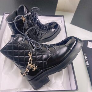 Alternative view of Chanel Women's Lace- Ups Black For Women 1.6in/4cm