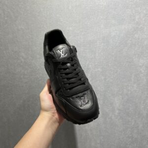Louis Vuitton Run Away Sneaker Black For Men LV 1A9ZKQ