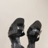 Hermes Ella Sandal Noir For Women 4.1in/10.5cm H221241Z 02360 - Image 4