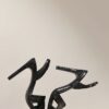 Hermes Ella Sandal Noir For Women 4.1in/10.5cm H221241Z 02360 - Image 3