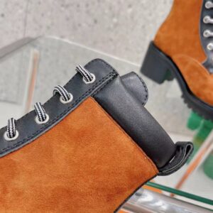 Alternative view of Hermes Bridge Ankle Boots Brown For Women H202130Z Y4385