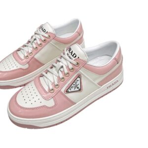 Prada Downtown Sneakers Pink For Women 1.2 in/ 3 cm