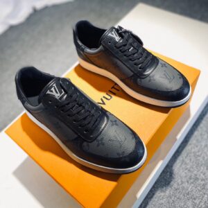 Alternative view of Louis Vuitton Rivoli Sneaker Black For Men LV 1A8EB5