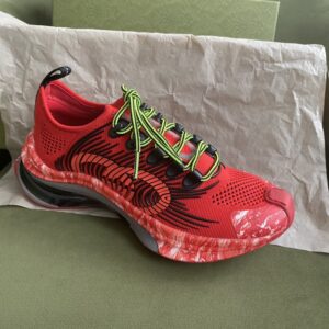 Alternative view of Gucci Run Men's Sneaker Red For Men 700103 USM10 8970
