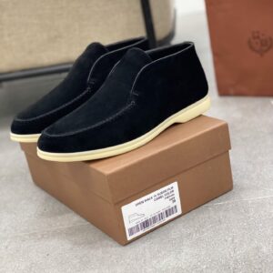 Alternative view of Loro Piana Open Walk Boots Caviar For Women - FAE9959 MB97