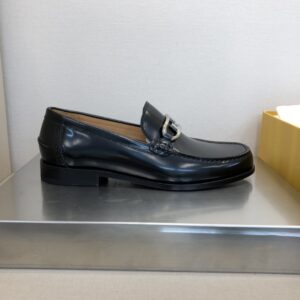 Alternative view of Fendi Force Black Loafers For Men