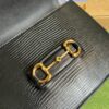 Gucci Horsebit 1955 Lizard Mini Bag Black For Women, Women's Bags 8in/20cm GG - Image 2