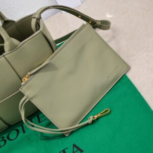 Alternative view of Bottega Veneta Mini Arco Tote Bag Green, For Women, Women's Bags 9.8in/25cm
