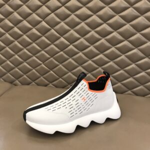 Alternative view of Hermes Eclair Sneakers White/ Black For Men H221170Z 90410