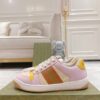 Gucci Lovelight Screener Sneaker Pale Pink For Men GG Shoes 708295 0YIA0 6960 - Image 4