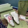 Gucci Men's Rhyton Sneakers With Mouth Print White Ivory For Men ‎552089 A9L00 9522 - Image 2