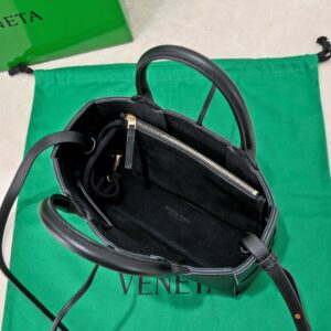 Alternative view of Bottega Veneta Mini Arco Tote Bag Black, For Women, Women's Bags 9.8in/25cm 709337VCP118425