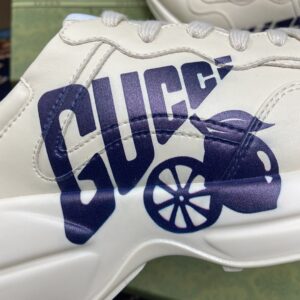 Alternative view of Gucci Men's Rhyton Sneakers With Lemon Gucci White Ivory For Men ‎684899 DRW00 9522