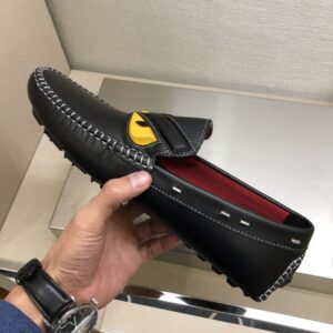 Alternative view of Fendi Force Black Loafers For Men