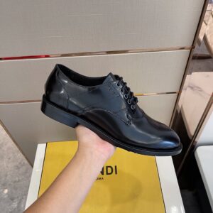 Alternative view of Fendi Force Shiny Black Shoes For Men
