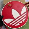 Gucci x Adidas Ophidia Shoulder Bag Red For Women, Women's Bags 8.6in/22cm GG 702626 DJ24T 6484 - Image 4