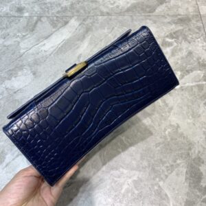 Alternative view of Balenciaga Hourglass Small Handbag In Dark Blue, For Women, Women's Bags 9in/23cm 5935461LRGM4611