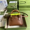 Gucci Diana Mini Tote Bag Brown For Women 8in/20cm GG 655661-17QDT-2582 - Image 3