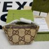 Gucci Jumbo GG Belt Bag Camel And Ebony Jumbo GG Canvas For Women 15.3in/39cm GG 696031 UKMDG 2570 - Image 4