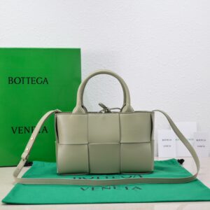 Bottega Veneta Mini Arco Tote Bag Green, For Women, Women's Bags 9.8in/25cm