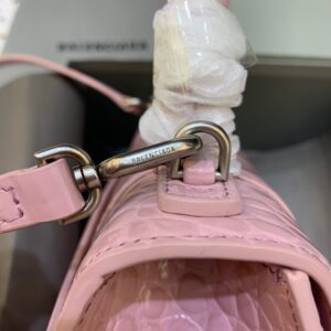 Alternative view of Balenciaga Hourglass Small Handbag In Pink, For Women, Women's Bags 9in/23cm 5935461LR6Y5906