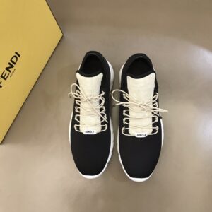 Alternative view of Fendi Force Low Tops Sneakers Black For Men