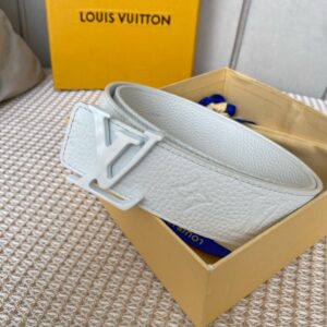 Alternative view of Louis Vuitton Iconic Reversible 30mm Belt White For Women