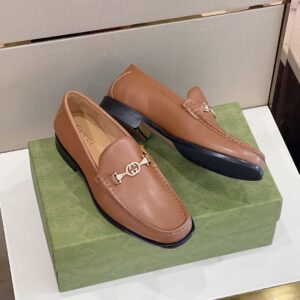 Alternative view of Gucci Men's Horsebit Loafer Brown For Men 644724