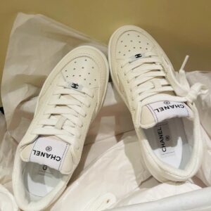 Alternative view of Chanel Sneakers White For Women, Women's Shoes 0.4in/1cm G39225