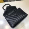 Saint Laurent Loulou Small Chain Bag In Matelassé "Y" Black For Women 9.8in/23cm YSL 494699DV7281000 - Image 3