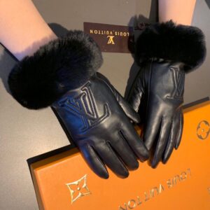 Alternative view of Louis Vuitton Gloves In Black