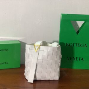 Alternative view of Bottega Veneta Shoulder Bag Nappa White, For Women, Women’s Bags 12.9in/33cm