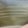 Louis Vuitton Pochette Felicie Strap & Go Wallet Shoulder Bag 6.7in/ 17cm Khaki Green Monogram Canvas Gold Hardware For Women M80091 - Image 11