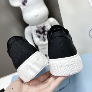 Alternative view of Prada Macro Re-Nylon And Brushed Sneakers Black For Women 1.2in/30mm PRD