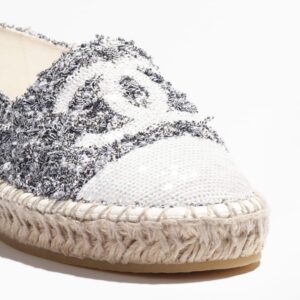 Alternative view of Chanel Espadrilles White/ Black For Women G45602 B16103 NW250