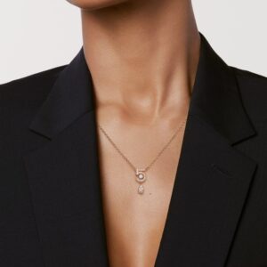 Alternative view of Chanel Eternal N°5 Necklace Beige Gold For Women J12193