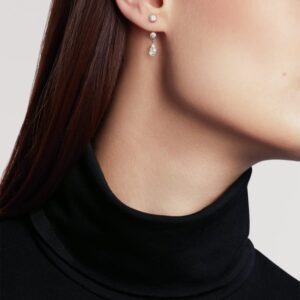 Alternative view of Chanel Eternal N°5 Transformable Earrings White Gold For Women J11992