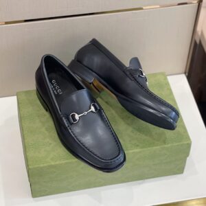 Alternative view of Gucci Men's 1953 Horsebit Loafer Black For Men 307929 BLM00 1000