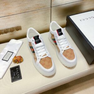 Alternative view of Gucci Men's GG With Web And Bee High Top Sneaker White For Men