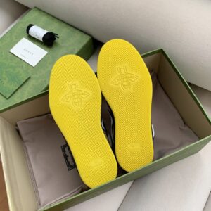 Alternative view of Gucci Men's Basket Sneaker Black Yellow And White For Men 661308 2SH90 1098
