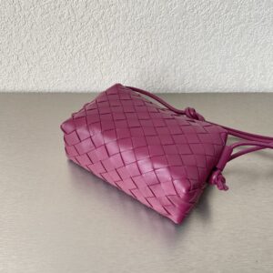 Alternative view of Bottega Veneta Mini Loop Camera Bag Pink, For Women, Women’s Bags 6.7in/17cm
