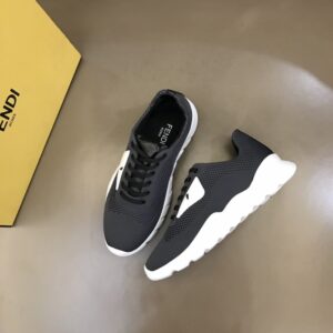 Fendi Force Black Sneakers For Men