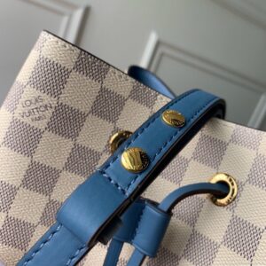 Alternative view of Louis Vuitton NeoNoe MM Bucket Bag Damier Azur Canvas Bleuet Blue For Women, Women's Handbags, Shoulder And Crossbody Bags 10.2in/26cm LV N40153