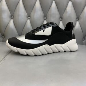 Alternative view of Fendi Force Low Tops Sneakers Black/Grey For Men