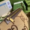 Gucci Jumbo GG Belt Bag Camel And Ebony Jumbo GG Canvas For Women 15.3in/39cm GG 696031 UKMDG 2570 - Image 13