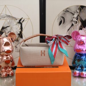 Alternative view of Hermes Bride A Brac Case Grey Bag For Women, Women's Handbags, Shoulder Bags 9.8in/25cm