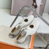 Hermes Epoca Oxford Shoe White For Women, Women's Shoes H221024Z 90360 - Image 3